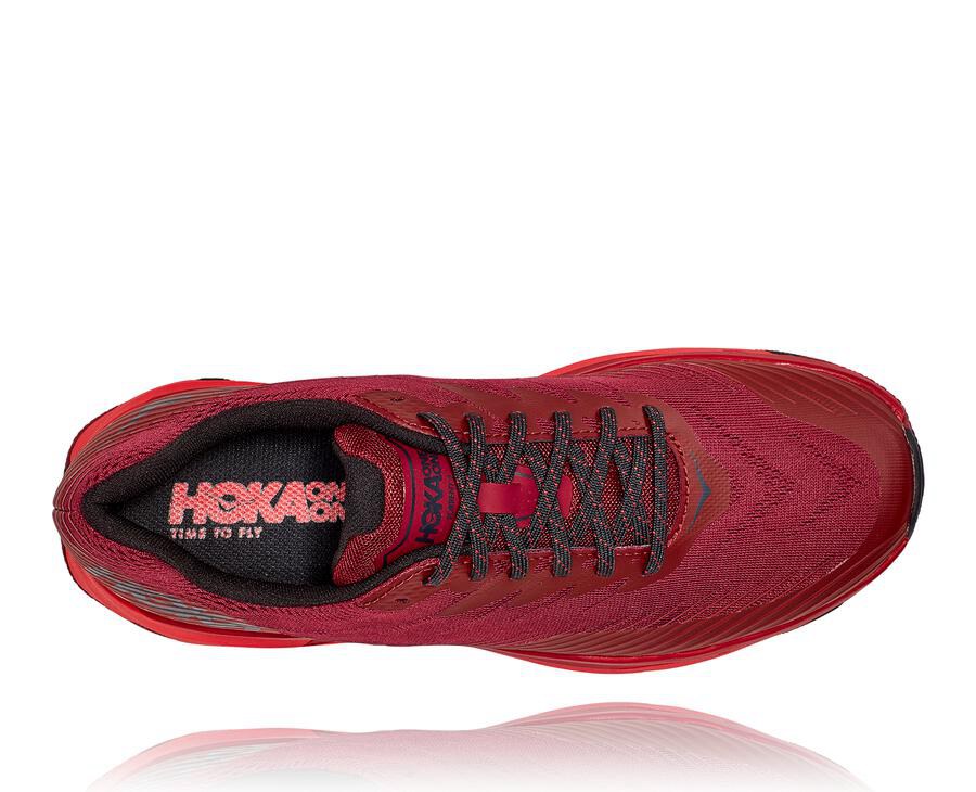 Tenis Trail Hoka One One Masculino Vermelhas - Torrent 2 - 041-JCFDTS